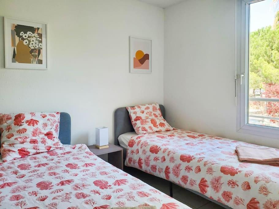 *Le Carpe Diem, Appartement 2 Chambres, Piscine, 2 Parking, Clim* 蒙彼利埃 外观 照片