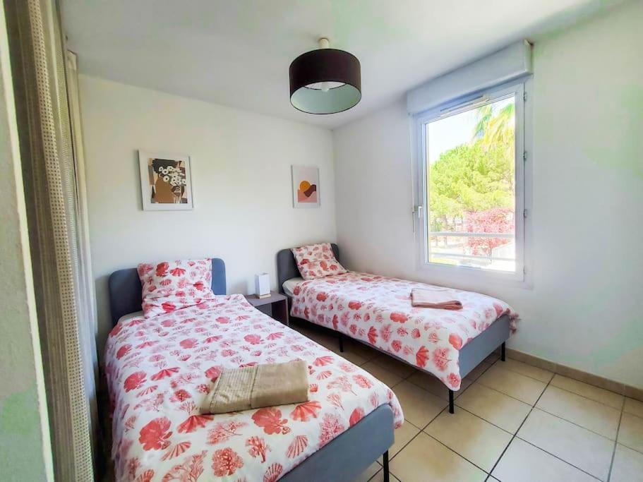 *Le Carpe Diem, Appartement 2 Chambres, Piscine, 2 Parking, Clim* 蒙彼利埃 外观 照片